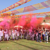 Celebrate Holi at Statue of Unity