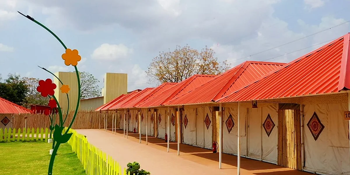 Statue of Unity Tents