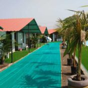 Statue of unity tent city