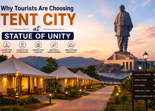 Why Tourists Are Choosing Tent City at Statue of Unity