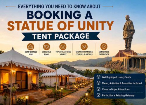 Everything You Need to Know About Booking a Statue of Unity Tent Package