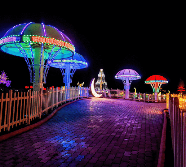 unity glow garden